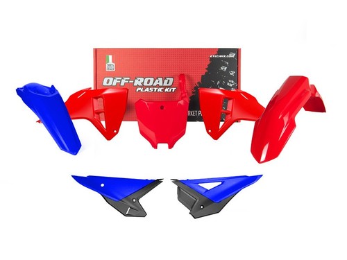 Rtech kit plastiche rosso blu - rtech,