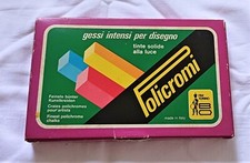 GESSI POLICROMI INTENSI PER DISEGNO BO-FIM TORINO CONF NUOVA COMPLETA '70