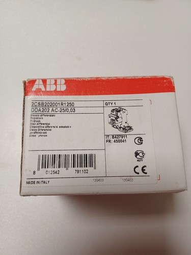 Abb 2csb202301r1250 dda202 - 2csb202301r1250,