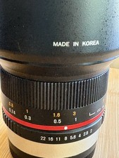 SAMYANG  12mm F2.0 FUJIFILMX