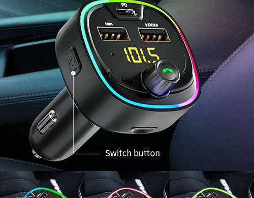 Trasmettitore bluetooth - trasmettitore, fm
