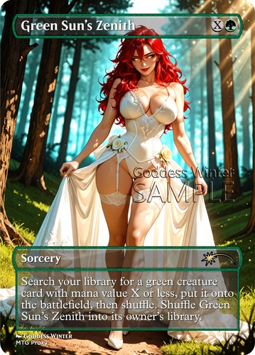 Mtg green sun zenith - sun's,
