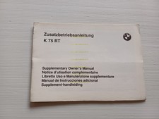 BMW K 75 RT 1990-91 opuscolo