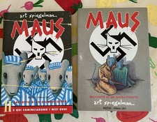MAUS + MAUS II di Art Spiegelman 1989/1992 Milano Libri Vol. 1 e 2 1a Edizione