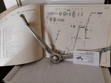 MOTO GUZZI ZIGOLO 110 ULTIMA SERIE DAL 1963 LEVA CAMBIO ALLUMINIO  