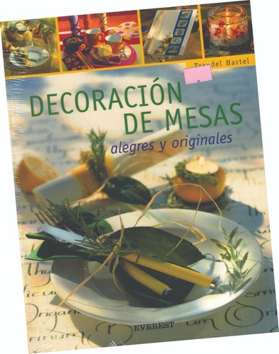 Libro decoración mesas - libro, de