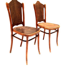 SEDIE LEGNO ARREDAMENTO ANTIQUARIATO FINE 800 MID CENTURY Jocob and Josef Kohn