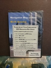 NAVTEQ 2013 Aggiornamento Mappa Navigazione Chrysler RHR Nord America DVD Nuovo e Sigillato