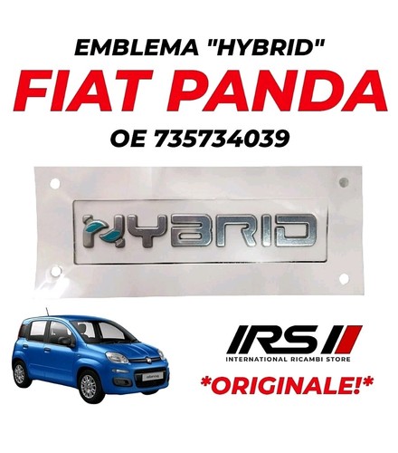 Scritta emblema hybrid - scritta,