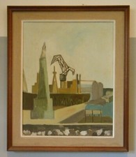 ROBERTO CIABANI olio su tela