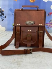 Borsa messenger uomo tracolla per laptop in vera pelle nuova disponibile in 6...