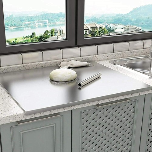 Tagliere cucina acciaio inox - tagliere,
