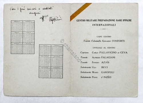 Calendario centro militare - calendario,