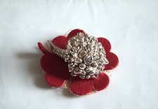 cornucopia laminata in argento