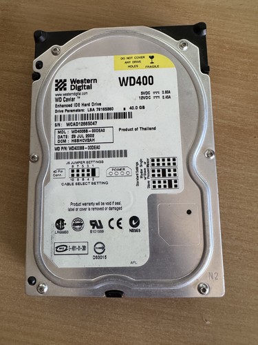 Western digital wd400 40gb - digital,