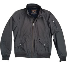 Giacca bomber Woolrich full zip grigio John Rich & Bros taglia media