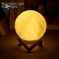 Luce Lunare LED Galassia 3D