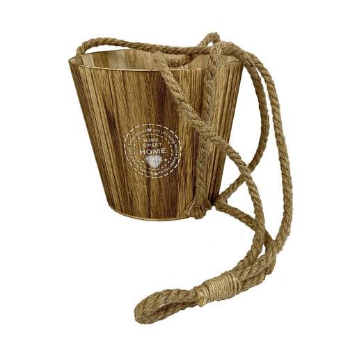 Vaso legno appendere - vaso, in