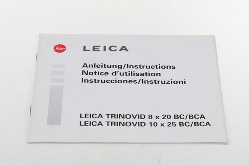 Leica manuale istruzioni - di,