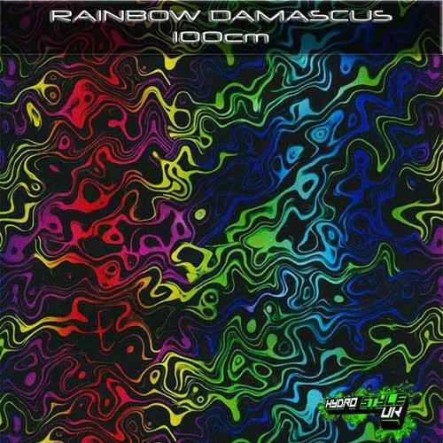 Rolled rainbow damascus - rolled,