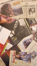 VASCO ROSSI - LOTTO Articoli vari anni - clipping