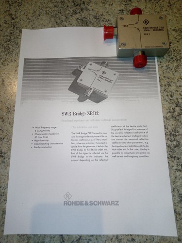 Rohde schwarz swr bridge - rohde&schwarz,
