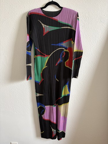 Abito issey miyake pieghe per - miyake,