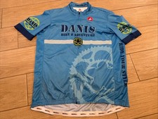 CASTELLI Maglia Uomo Estiva Ciclismo Strada MTB Gravel Sz.4XL