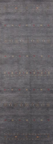 Tappeto runner tribale grigio - tappeto,