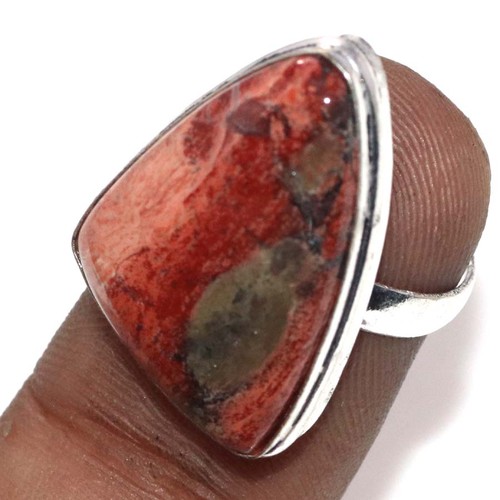 Anello placcato argento con - anello,