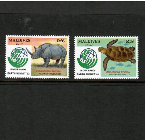 Maldive 1992 animali del - maldive,