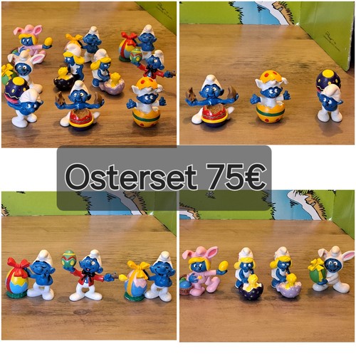 Puffo set pasquale raro - puffo,