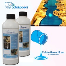 RESINA EPOSSIDICA TRASPARENTE 4KRYSTAL BICOMPONENTE 1,6 KG A+B