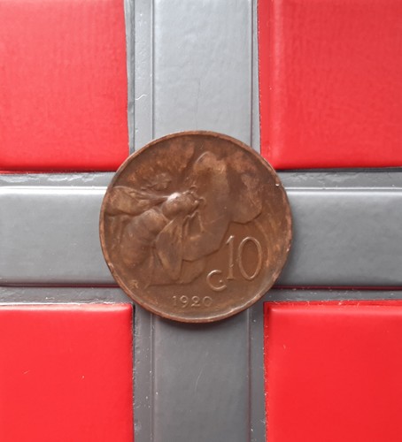 Centesimi 1920 - 10, (ape)