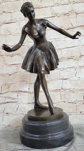 Ballerina scultura bronzo art - scultura,