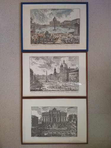 Stampe piranesi vedute - stampe,