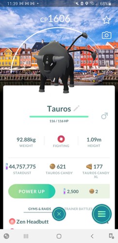 Shiny paldean tauros sfondo - tauros, di