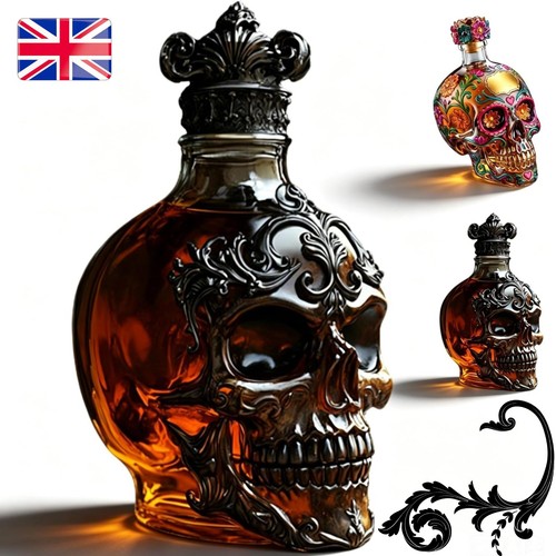 Bottiglie vodka vetro testa - , di