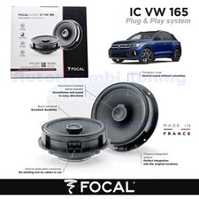 Casse Altoparlanti Posteriori FOCAL plug e play IC VW 165 120w per VW T Roc