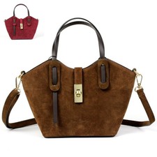 Borsa vera pelle donna made in