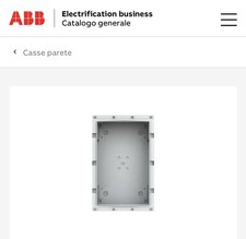 Quadro ABB Gemini Taglia 4