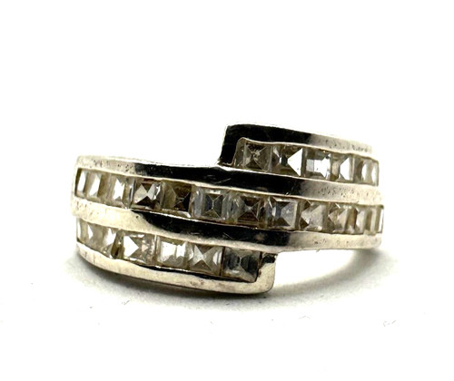 925 anello argento con - argento,