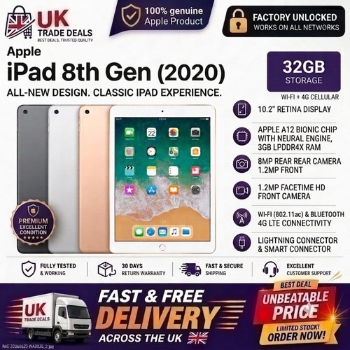 Apple ipad generazione - apple, 8a