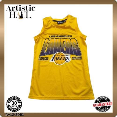 Canotta gialla nba los angeles - los,