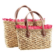 Borsa da donna con merletto a