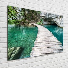 Glas-Bild Wandbilder Druck auf