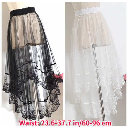 Gonna donna maglia - , pizzo
