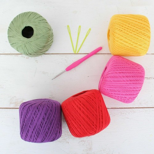 Set filo all - 'uncinetto, 100%