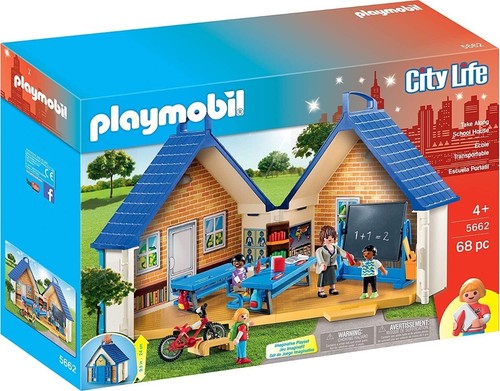 Playmobil city life scuola - city,