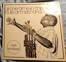 33 giri: LOUIS ARMSTRONG - "ALL THE TIME IN THE WORLD". United Artists USA 1972.